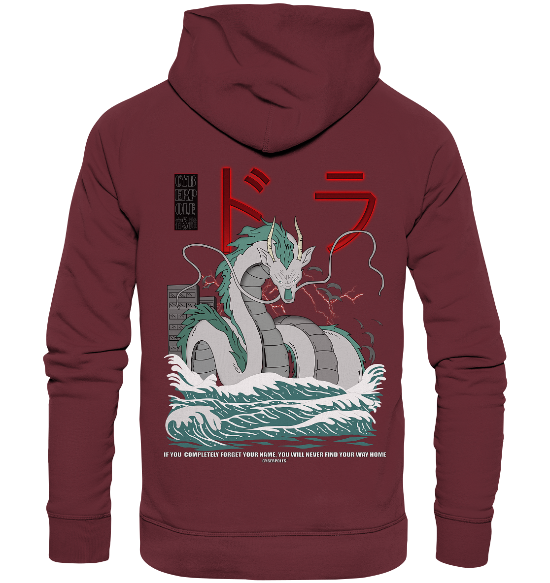 Spirited Away X Cyberpoles - Organic Basic Hoodie