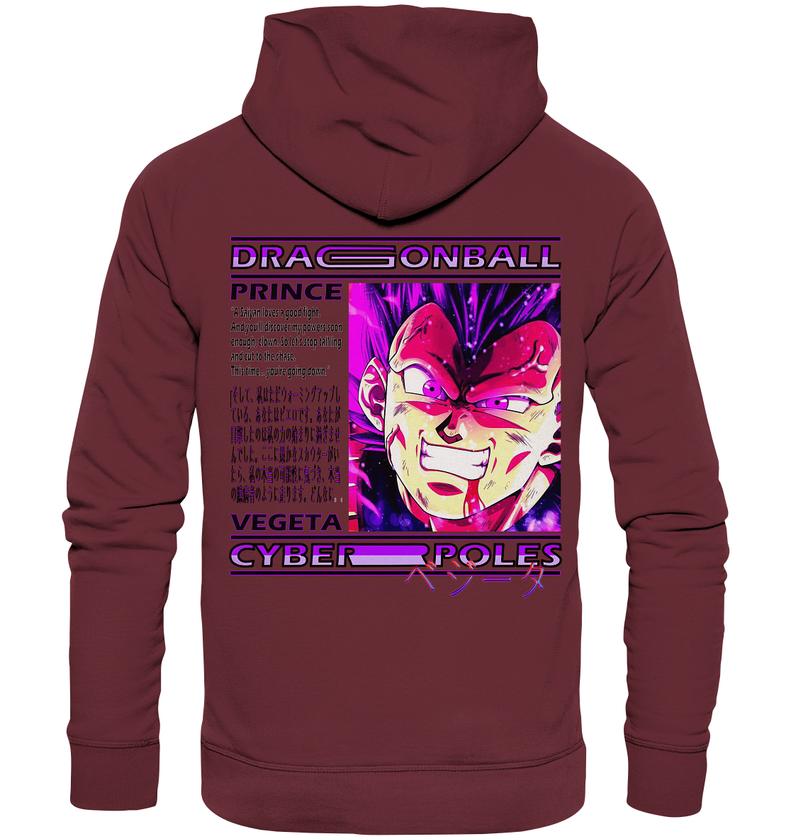 Vegeta - Organic Basic Hoodie