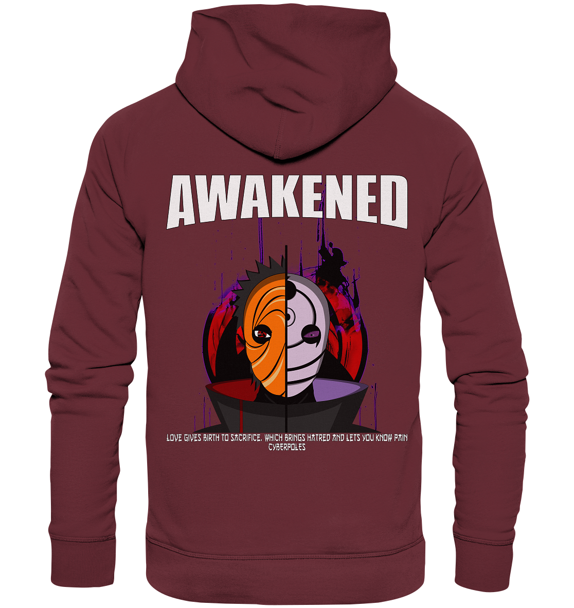 Obito X Cyberpoles - Organic Basic Hoodie