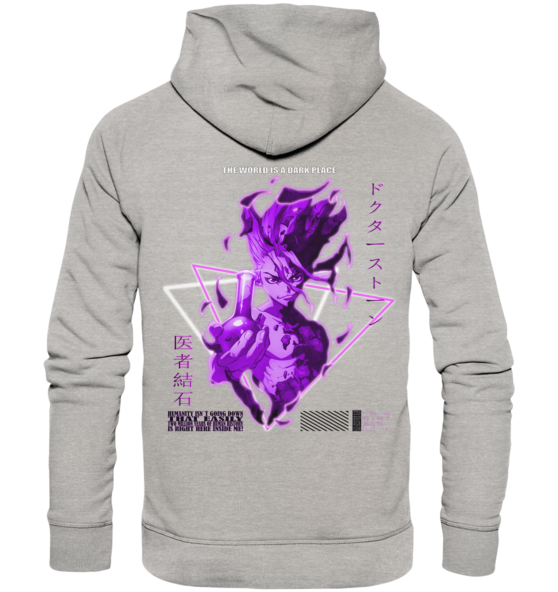 Dr. Stone X Cyberpoles - Organic Basic Hoodie