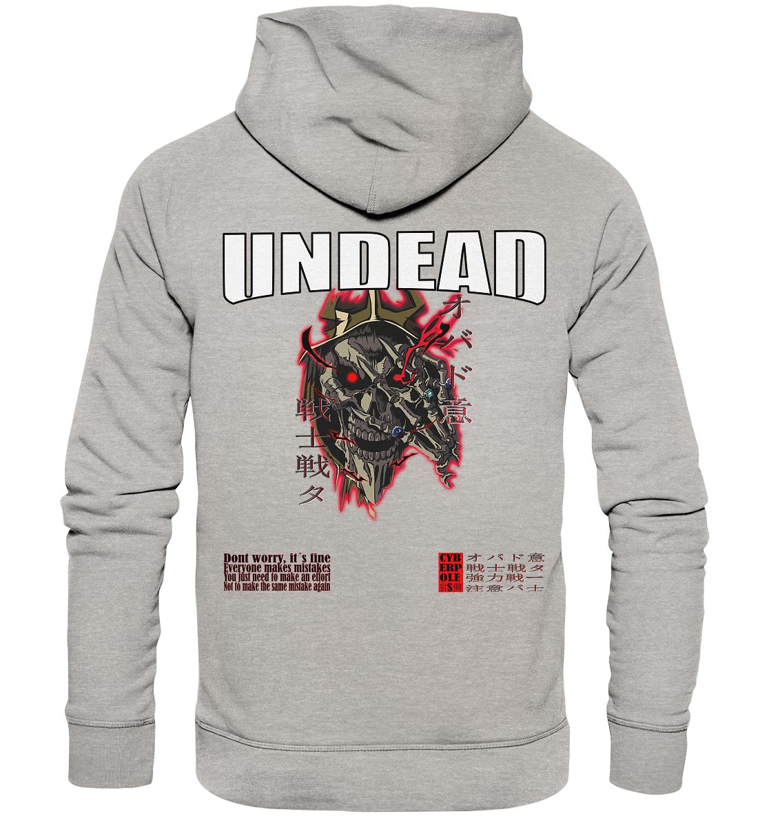 Overlord X Cyberpoles - Organic Basic Hoodie