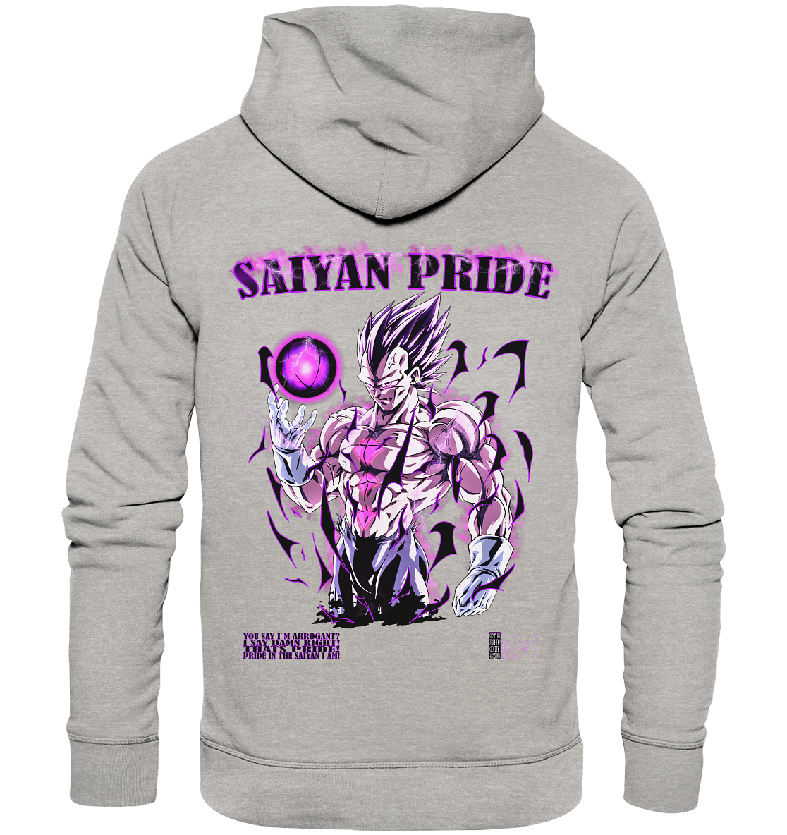 Saiyan Pride - Organic Basic Hoodie