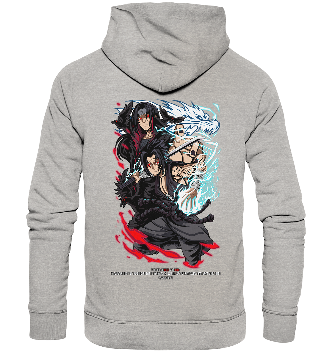 Uchiha X Brotherhood - Organic Basic Hoodie