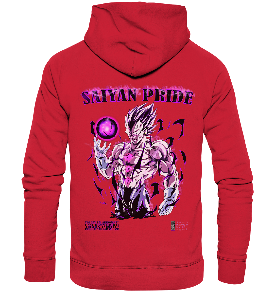 Saiyan Pride - Organic Basic Hoodie