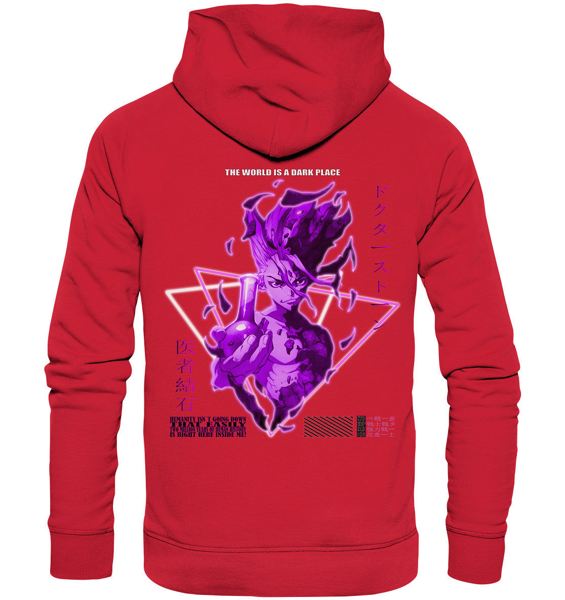 Dr. Stone X Cyberpoles - Organic Basic Hoodie