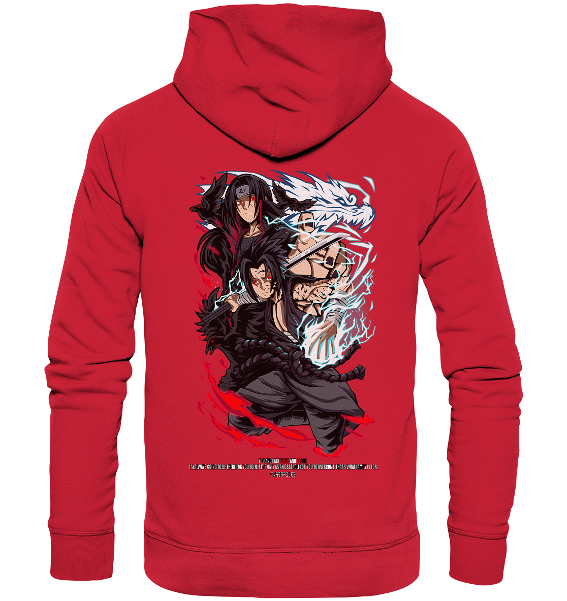 Uchiha X Brotherhood - Organic Basic Hoodie