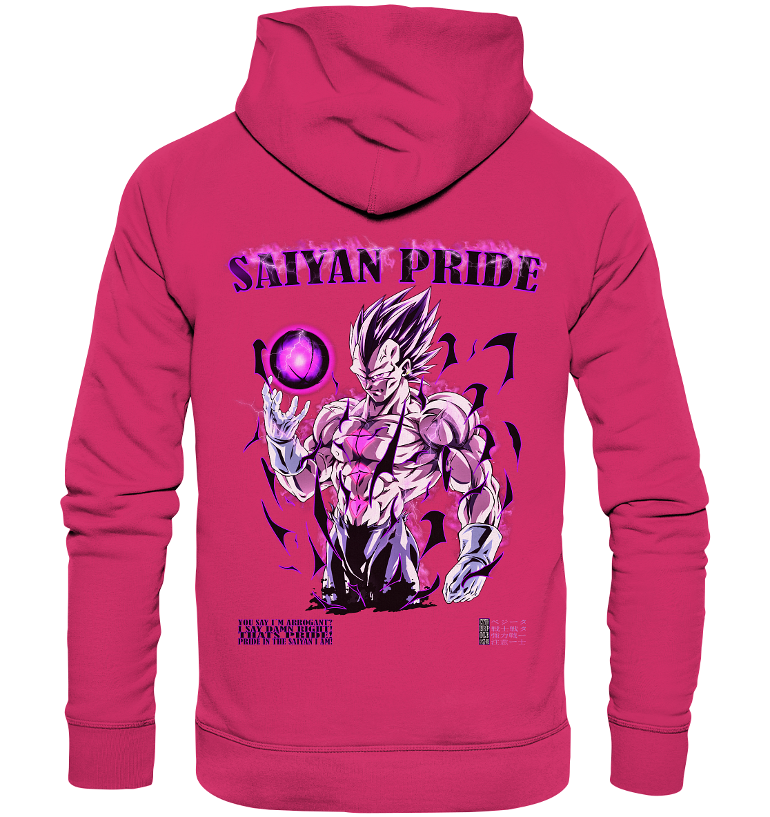 Saiyan Pride - Organic Basic Hoodie