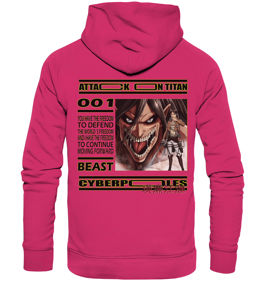 Eren X Cyberpoles - Organic Basic Hoodie