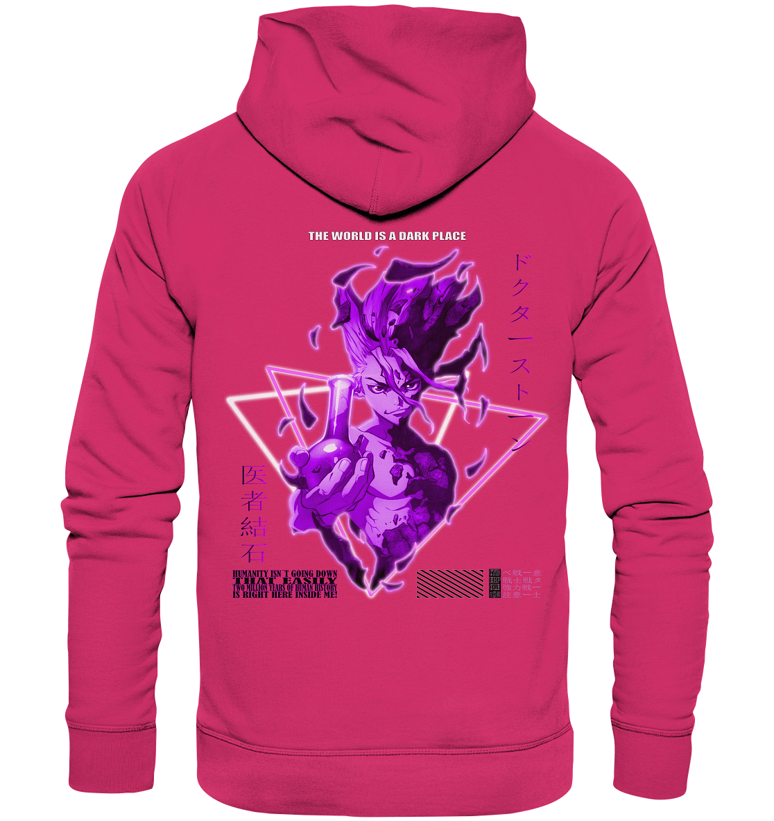 Dr. Stone X Cyberpoles - Organic Basic Hoodie