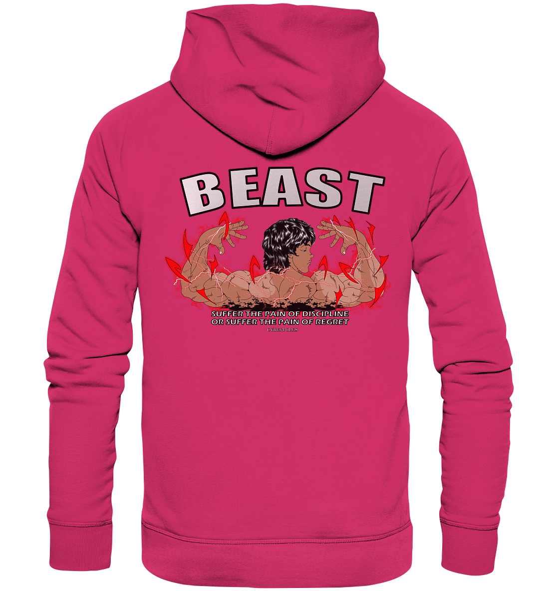 Baki X CyberPoles - Organic Basic Hoodie