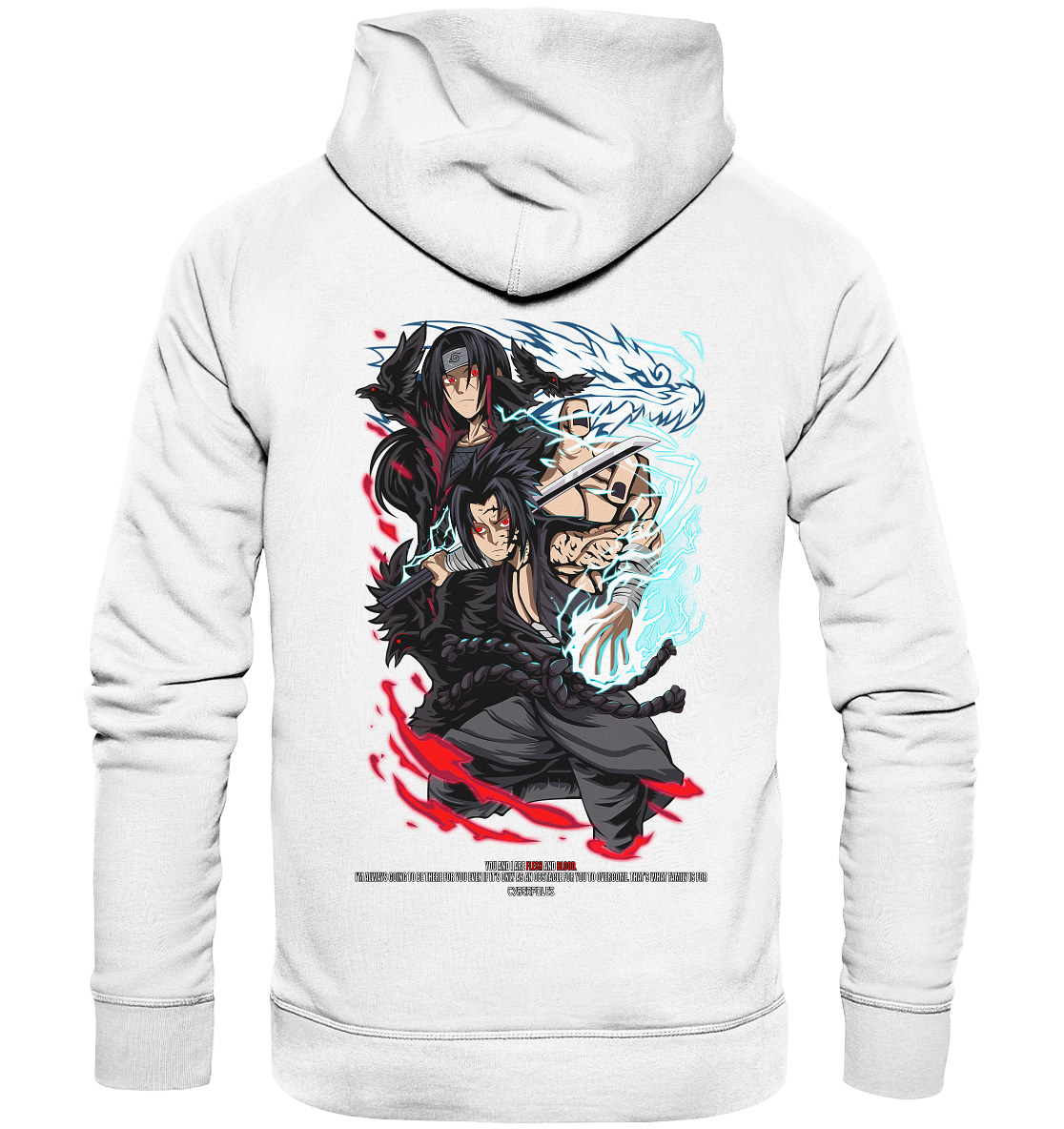 Uchiha X Brotherhood - Organic Basic Hoodie