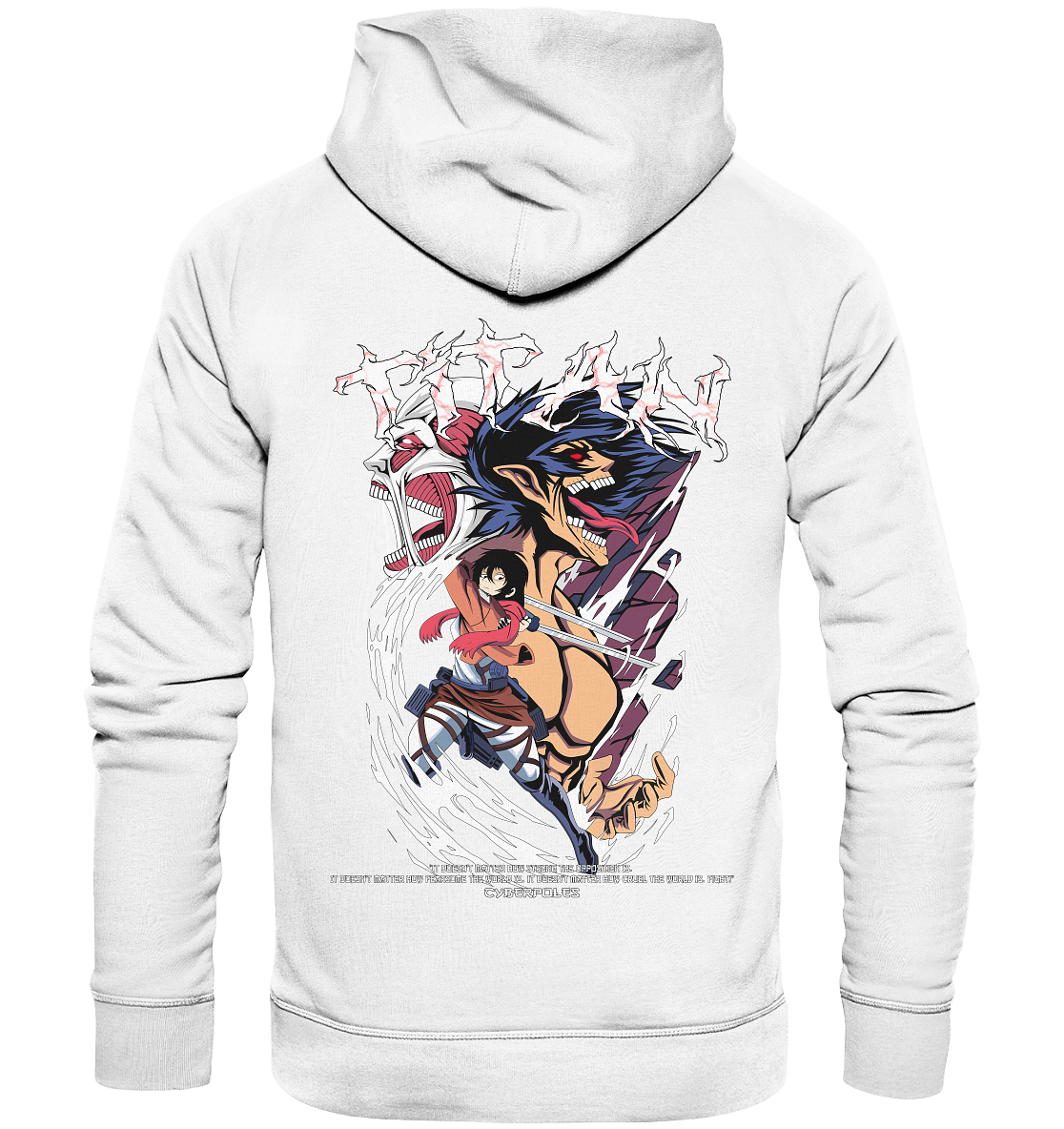 AOT X Cyberpoles - Organic Basic Hoodie