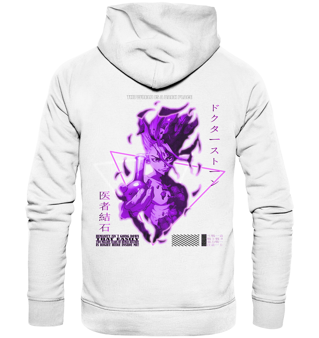 Dr. Stone X Cyberpoles - Organic Basic Hoodie