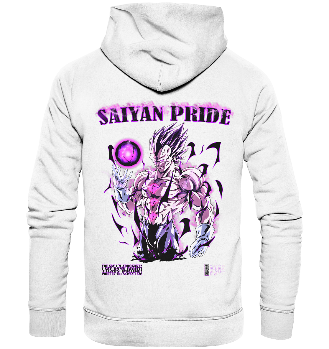 Saiyan Pride - Organic Basic Hoodie