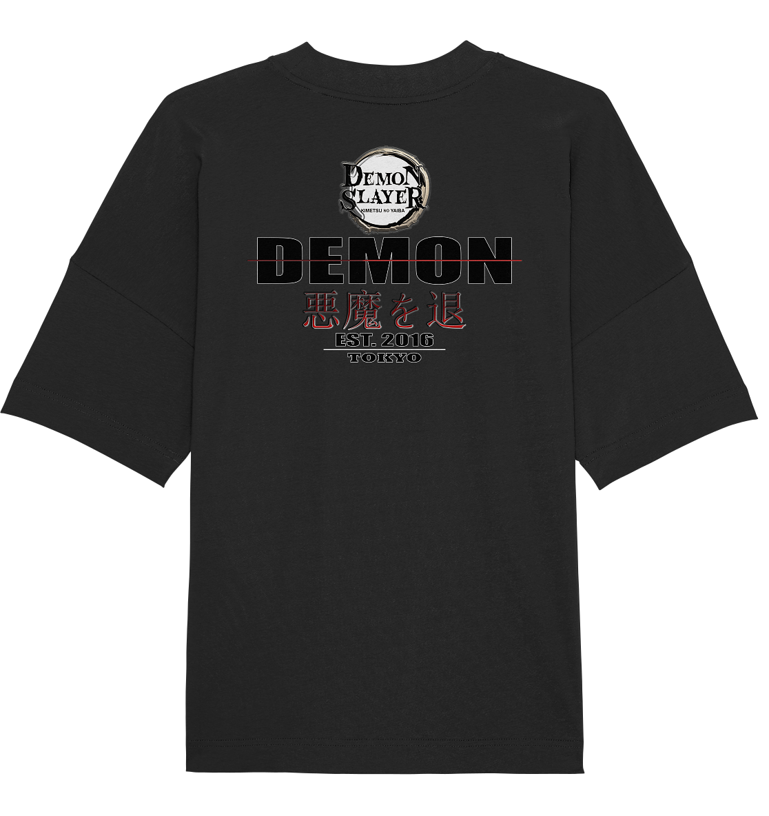 Demon Slayer - Organic Oversize Shirt