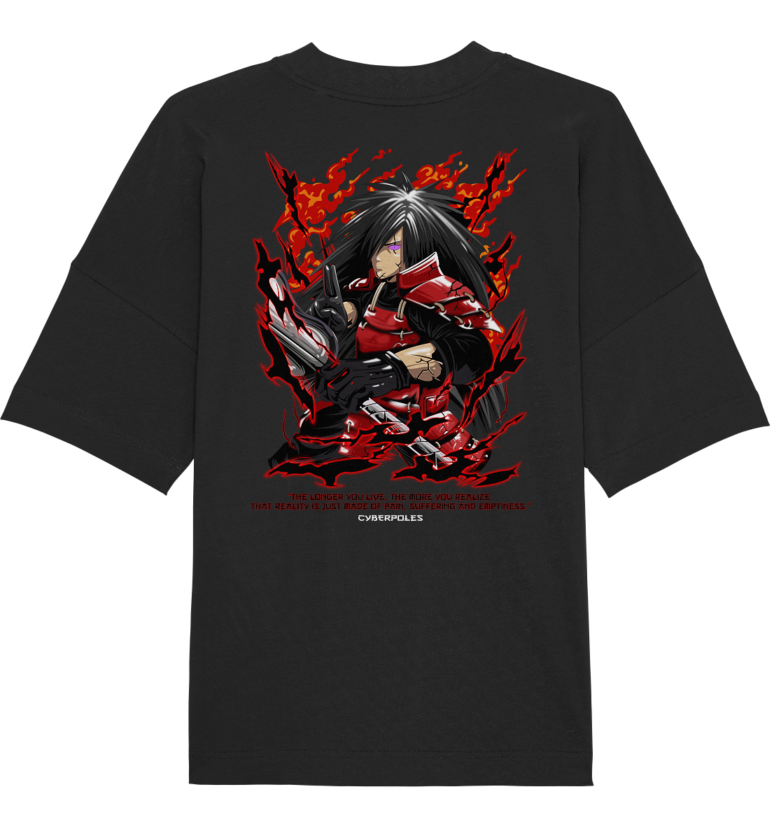 Madara X Cyberpoles - Organic Oversize Shirt