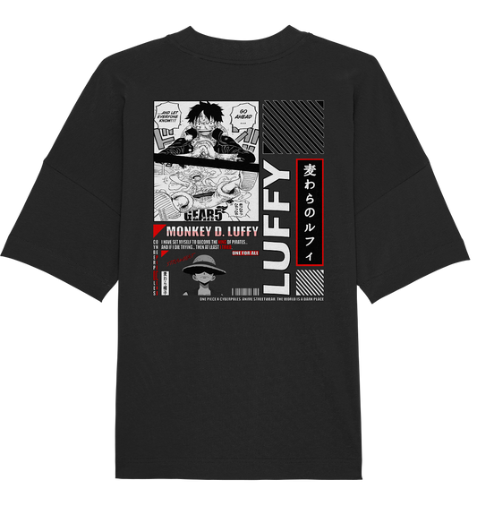 One Piece X Cyberpoles - Organic Oversize Shirt