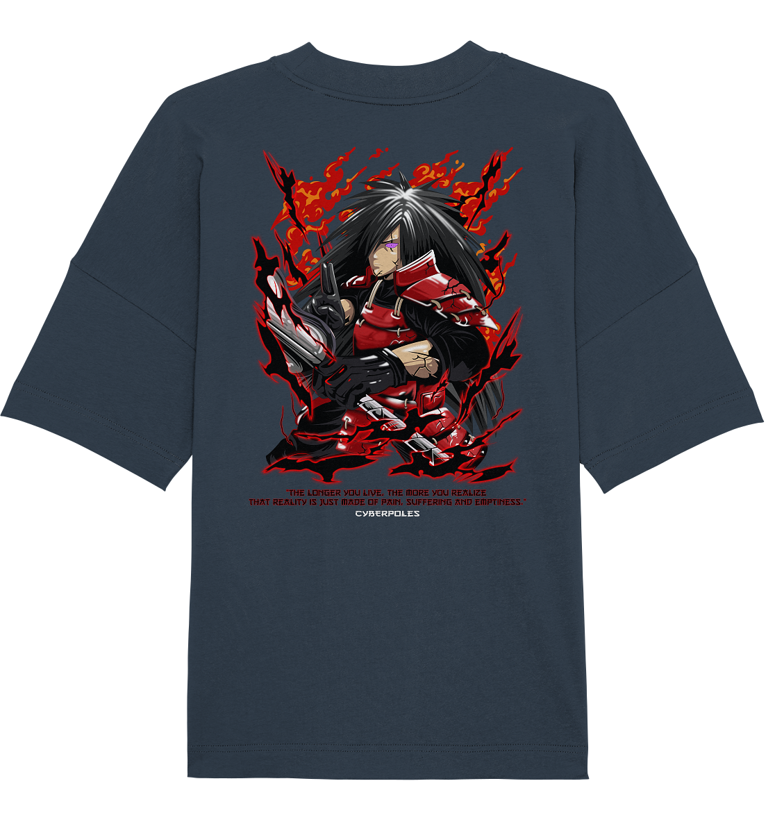 Madara X Cyberpoles - Organic Oversize Shirt