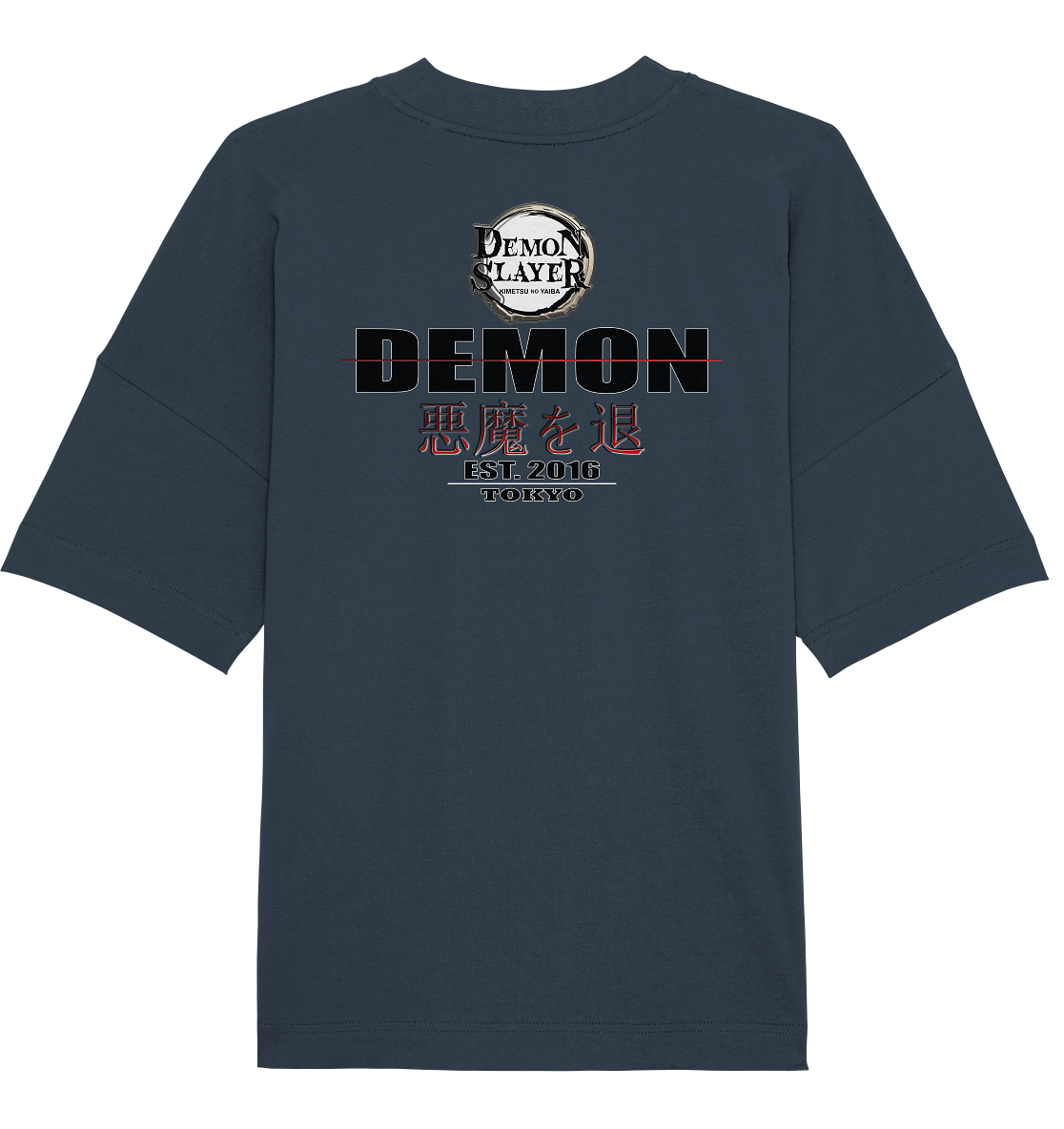 Demon Slayer - Organic Oversize Shirt