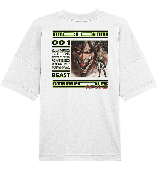 Eren X Cyberpoles - Organic Oversize Shirt