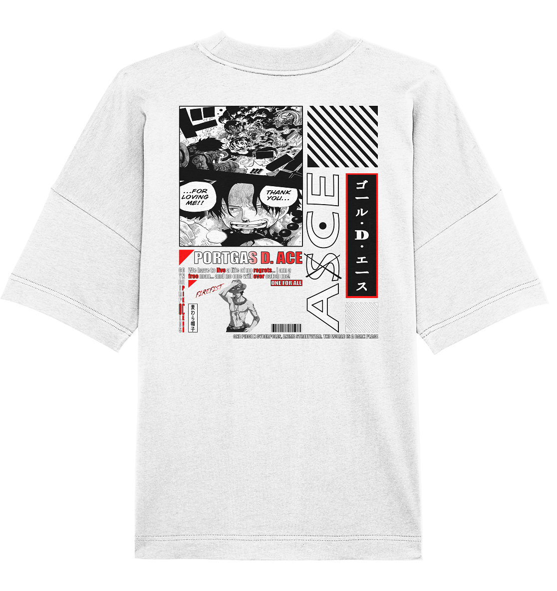 Ace X Cyberpoles - Organic Oversize Shirt