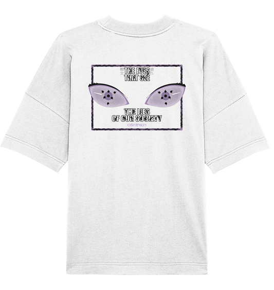 Rinnegan X Cyberpoles - Organic Oversize Shirt