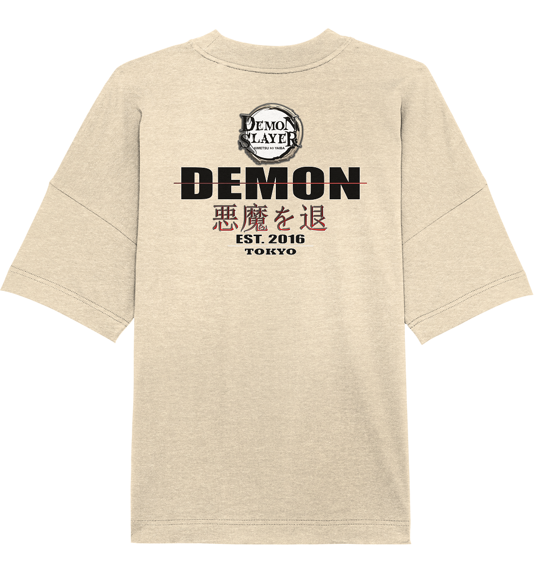 Demon Slayer - Organic Oversize Shirt