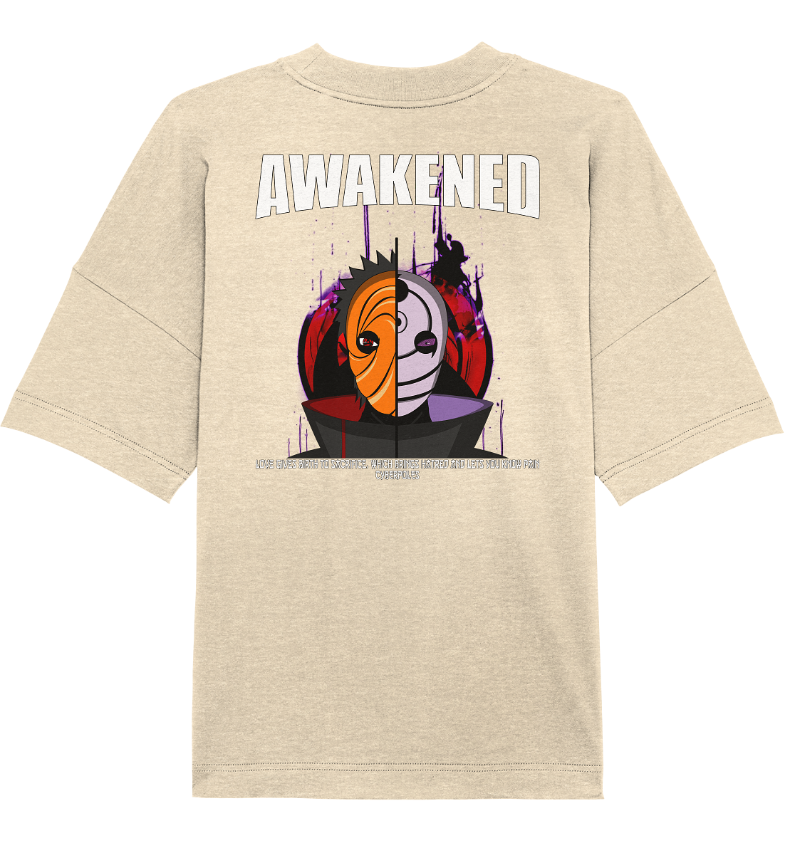 Obito X Cyberpoles - Organic Oversize Shirt