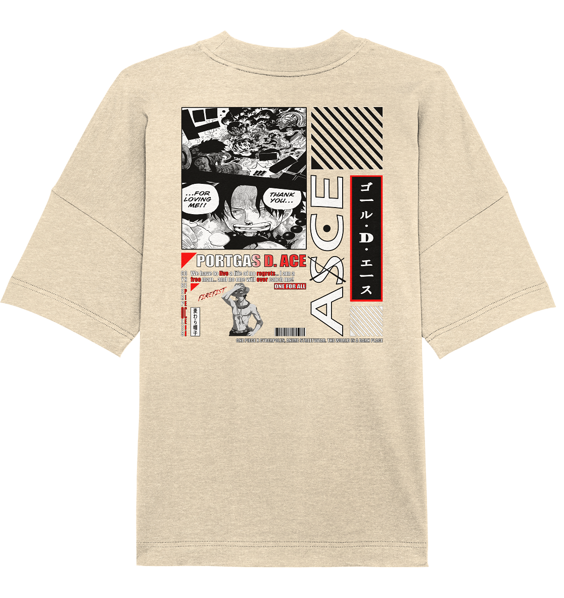 Ace X Cyberpoles - Organic Oversize Shirt
