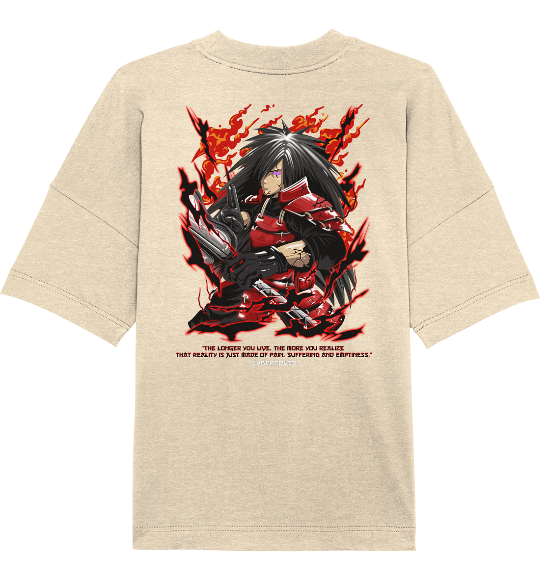 Madara X Cyberpoles - Organic Oversize Shirt