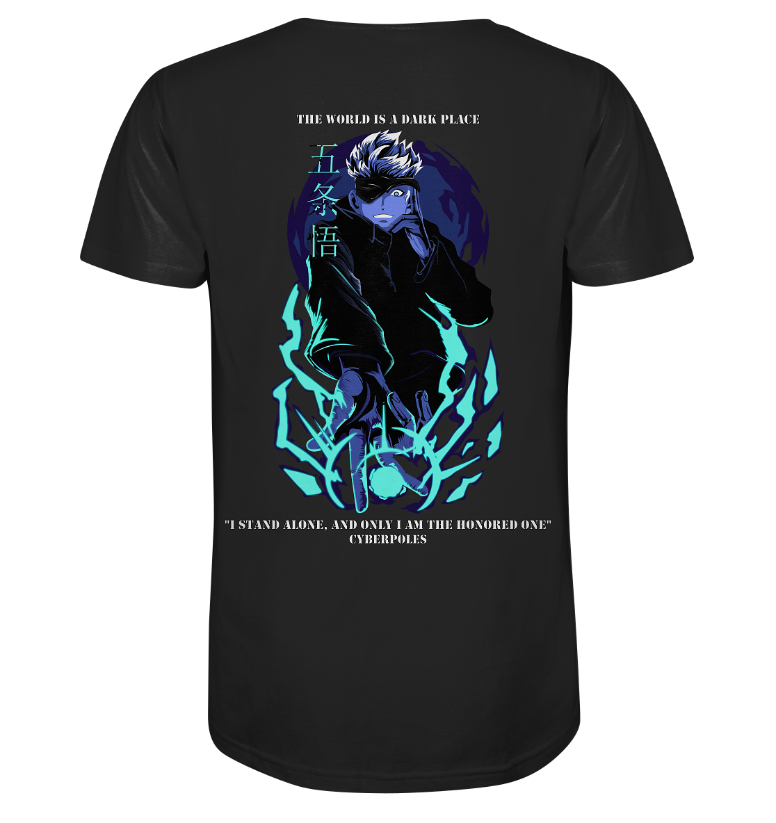 Satoru Gojo X Cyberpoles - Organic Shirt