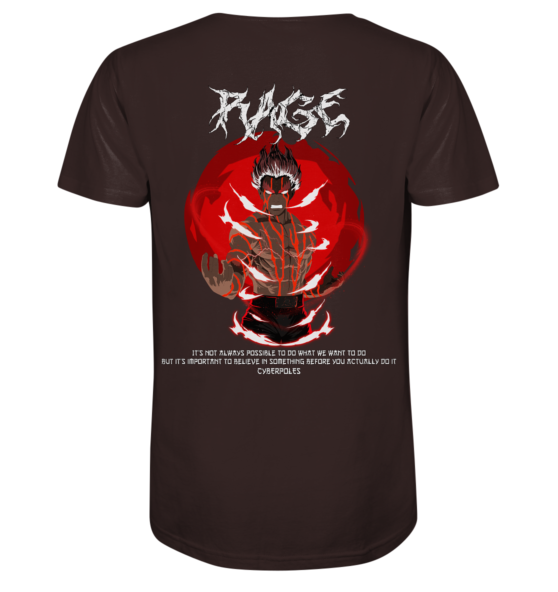 Might Guy X Rage - Organic Shirt