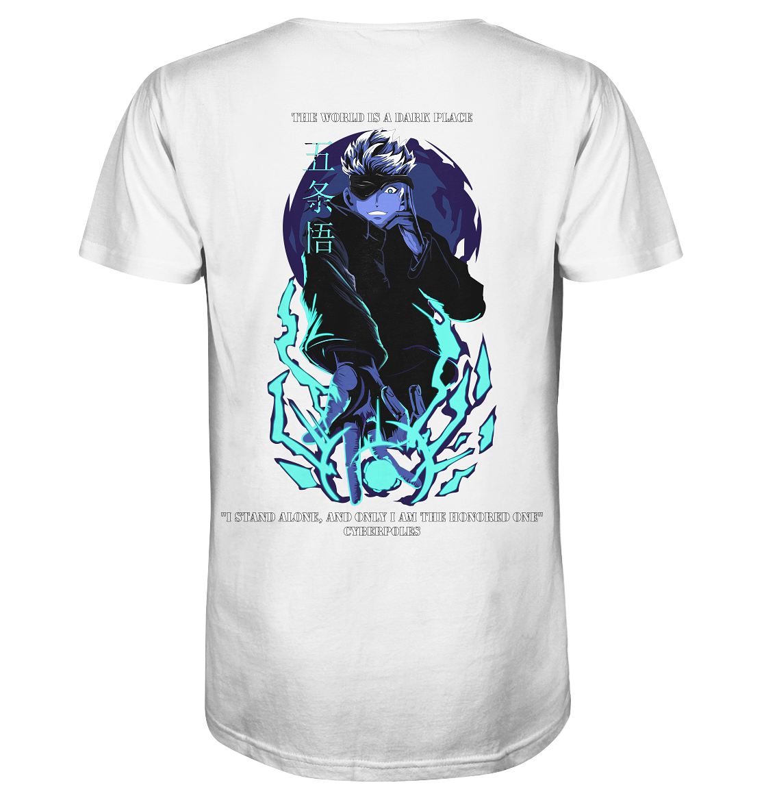 Satoru Gojo X Cyberpoles - Organic Shirt