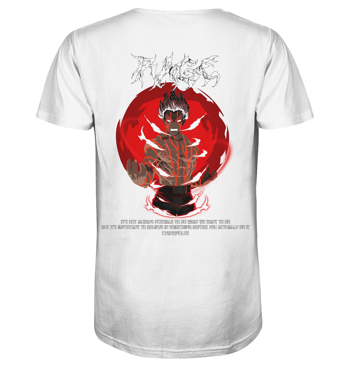 Might Guy X Rage - Organic Shirt