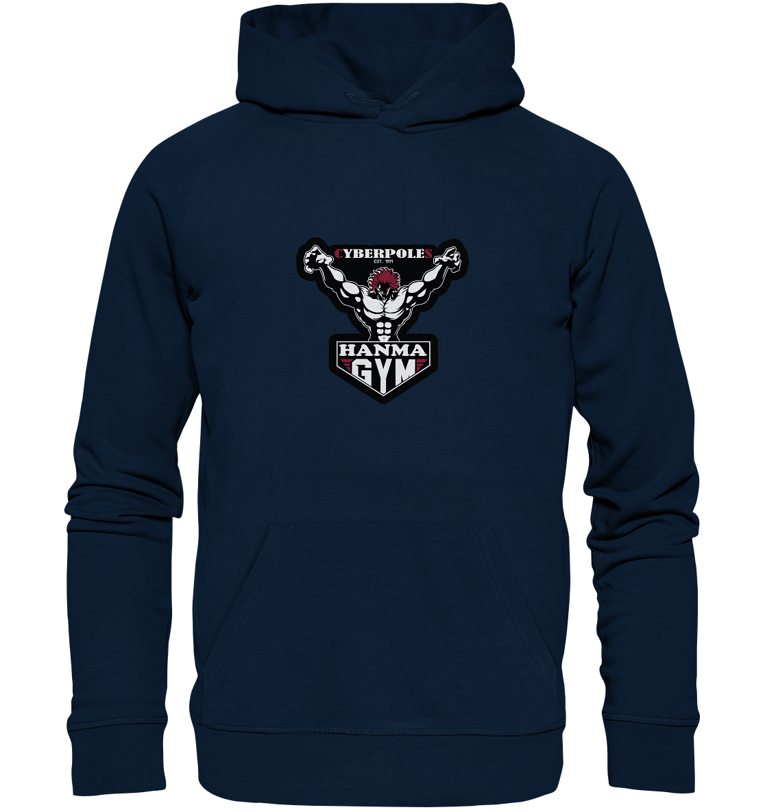 Baki X Cyberpoles - Organic Basic Hoodie