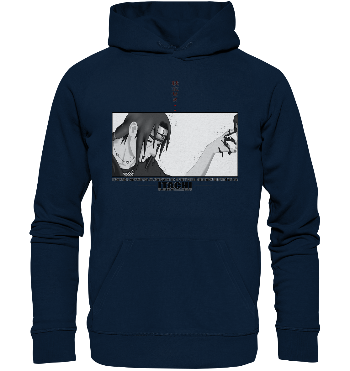 Itachi X Cyberpoles - Organic Basic Hoodie