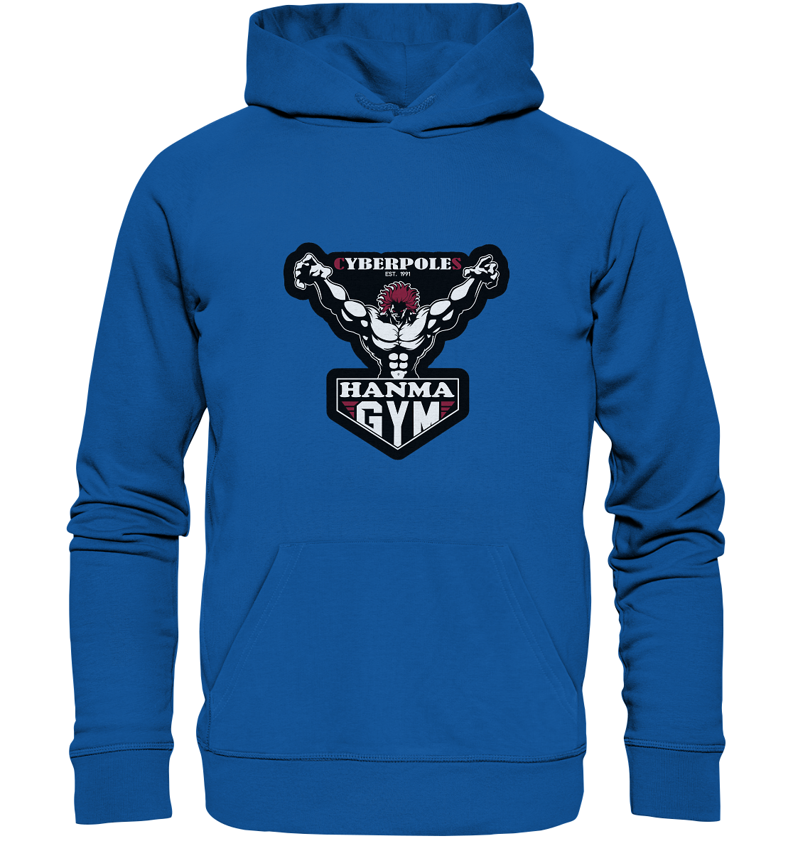 Baki X CyberPoles - Organic Basic Hoodie