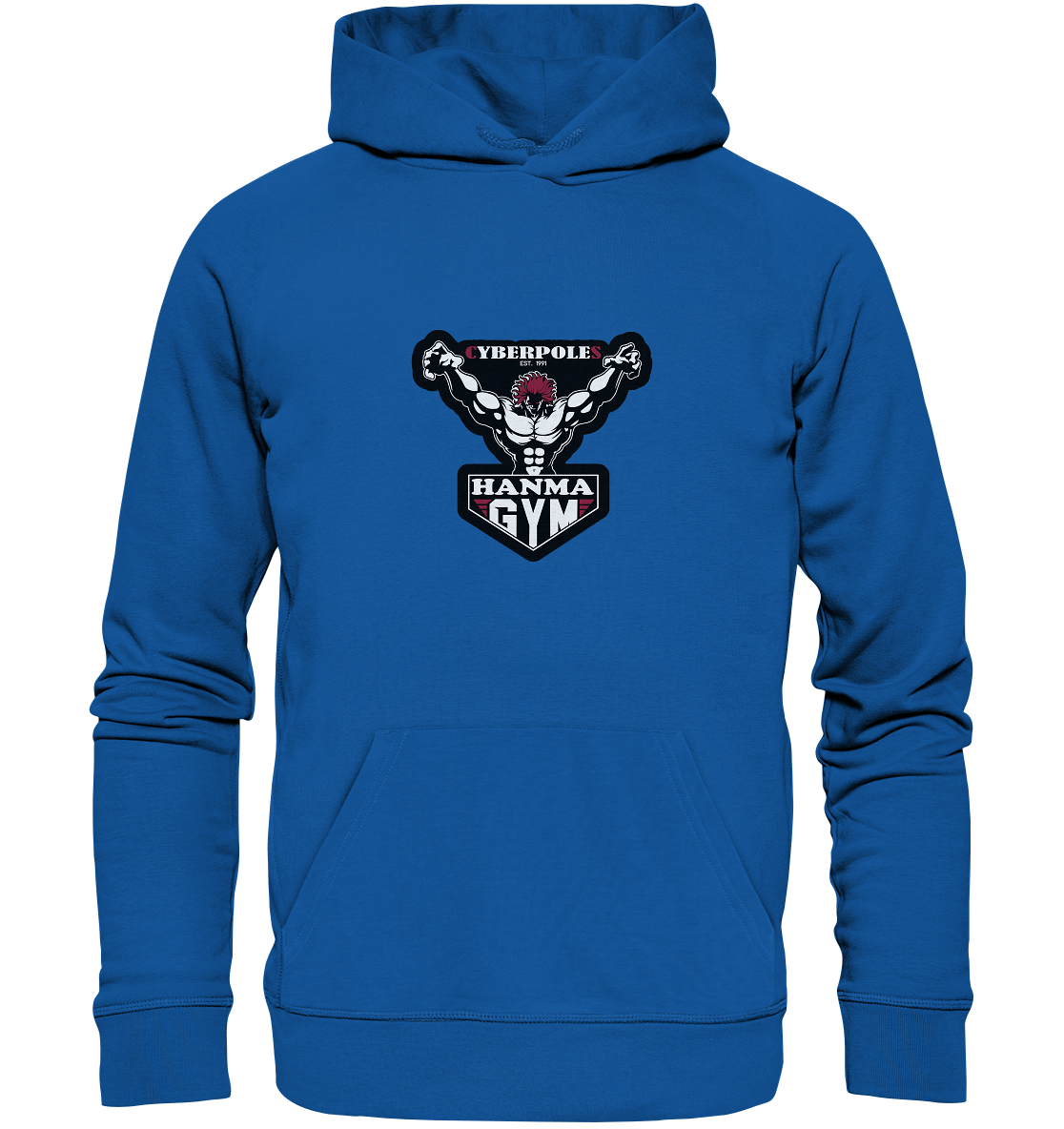 Baki X Cyberpoles - Organic Basic Hoodie