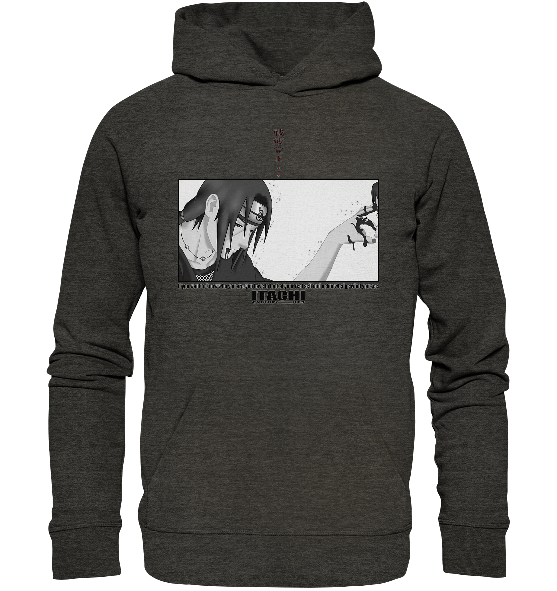 Itachi X Cyberpoles - Organic Basic Hoodie