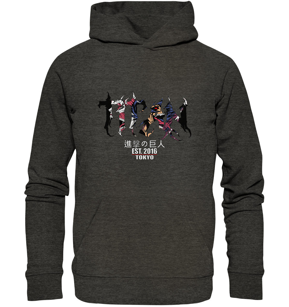 AOT X Cyberpoles - Organic Basic Hoodie