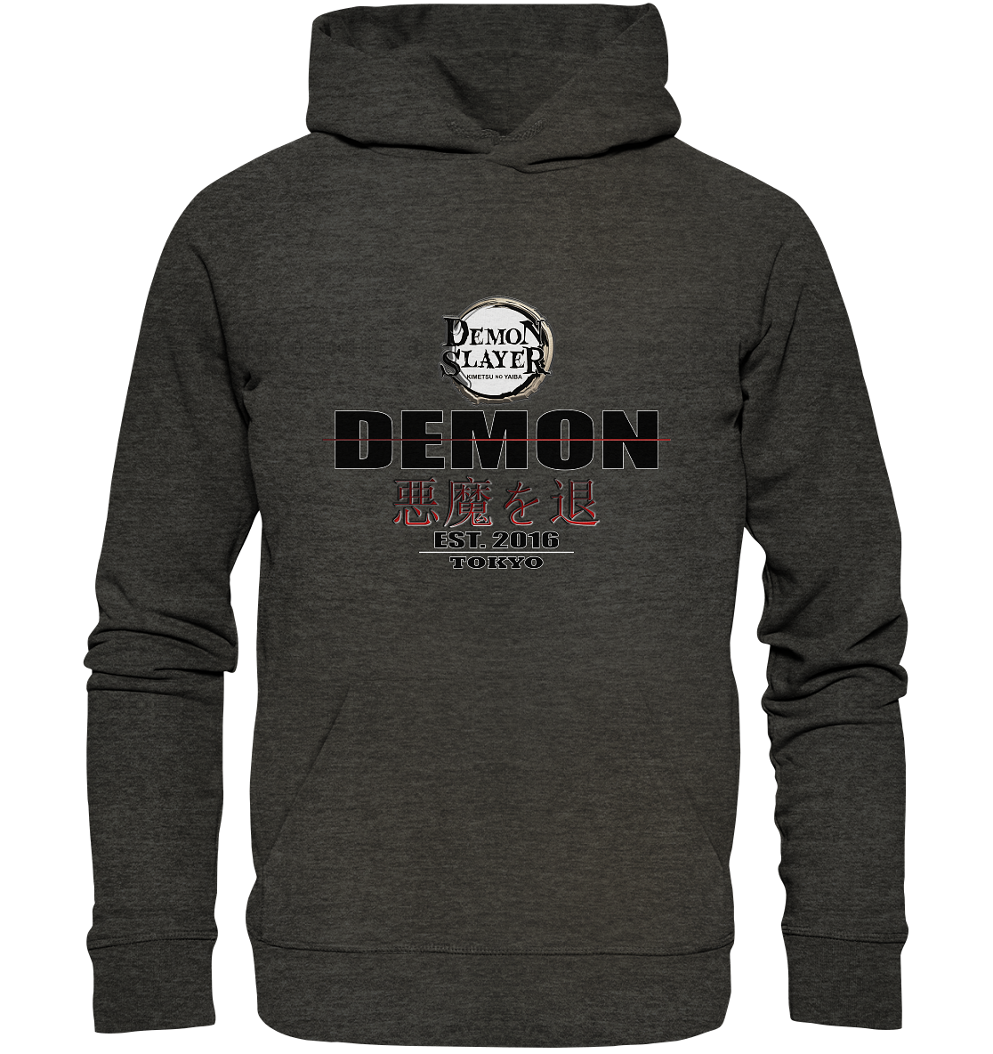 Demon Slayer - Organic Basic Hoodie