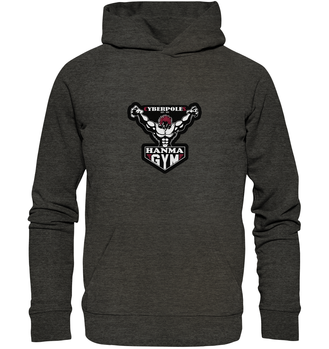 Baki X Cyberpoles - Organic Basic Hoodie