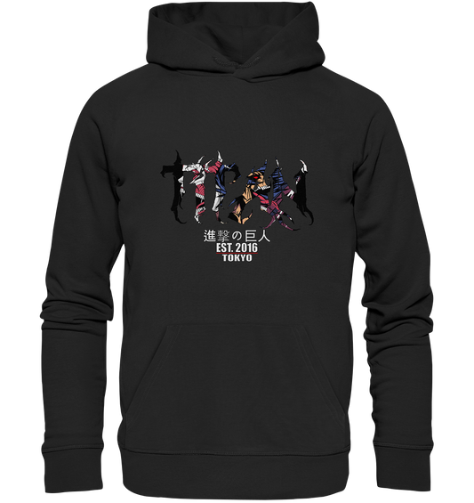 AOT X Cyberpoles - Organic Basic Hoodie