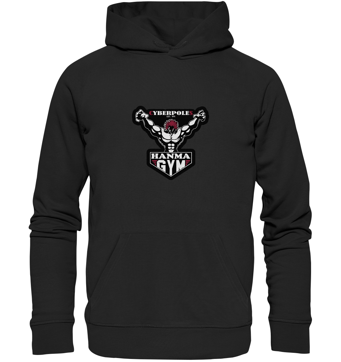 Baki X Cyberpoles - Organic Basic Hoodie