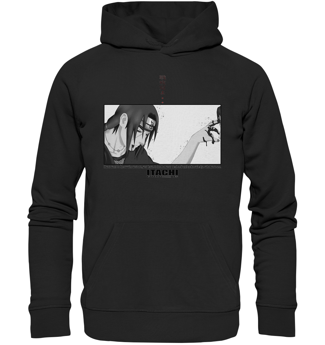 Itachi X Cyberpoles - Organic Basic Hoodie