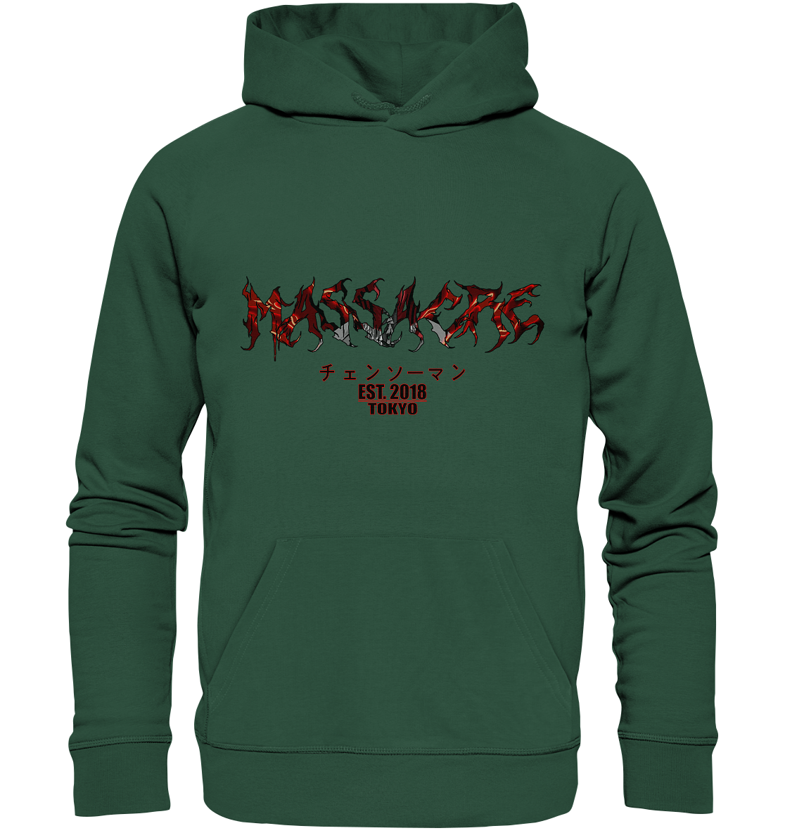 Chainsaw Man X Throne - Organic Basic Hoodie