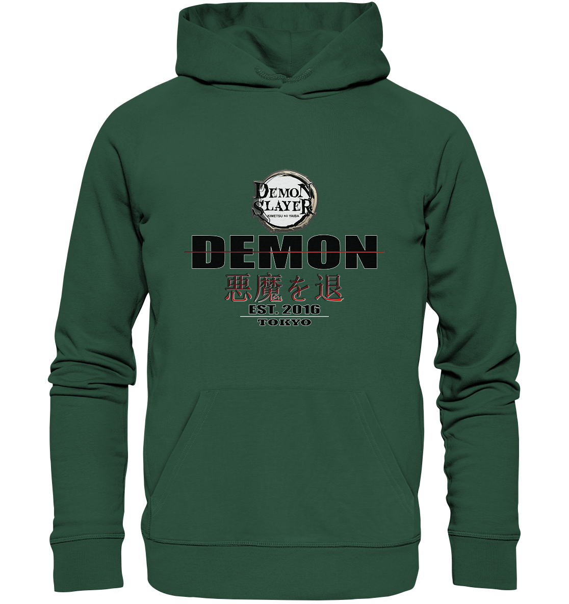 Demon Slayer - Organic Basic Hoodie