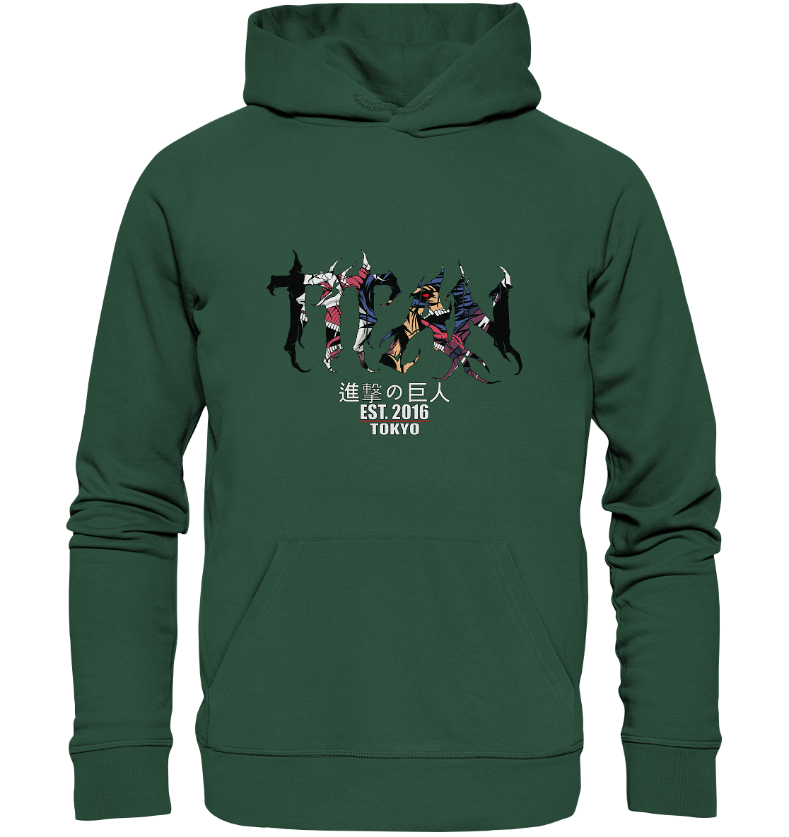 AOT X Cyberpoles - Organic Basic Hoodie