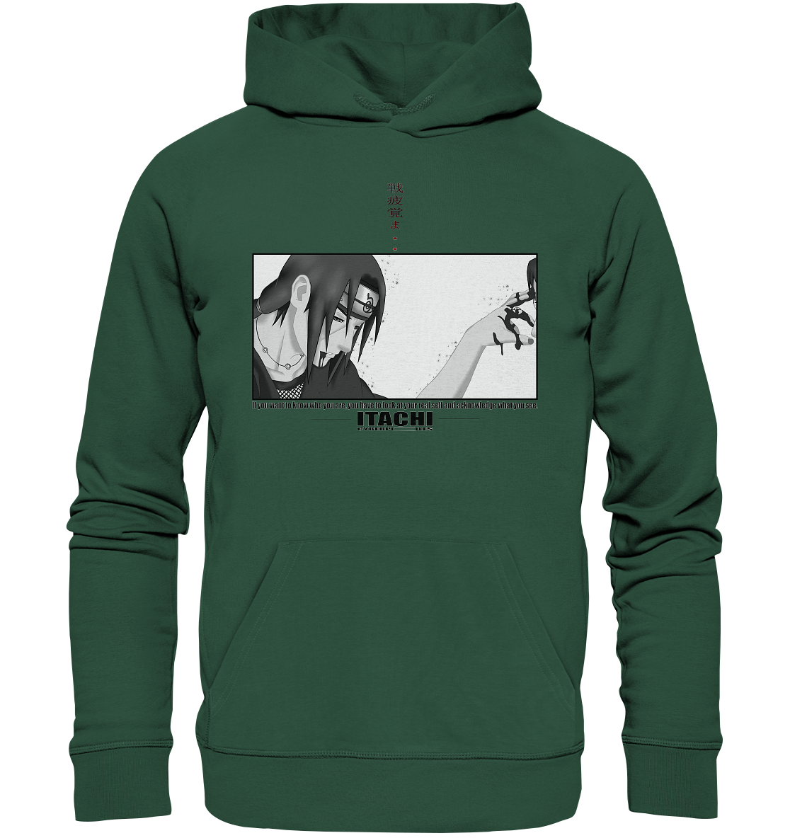 Itachi X Cyberpoles - Organic Basic Hoodie