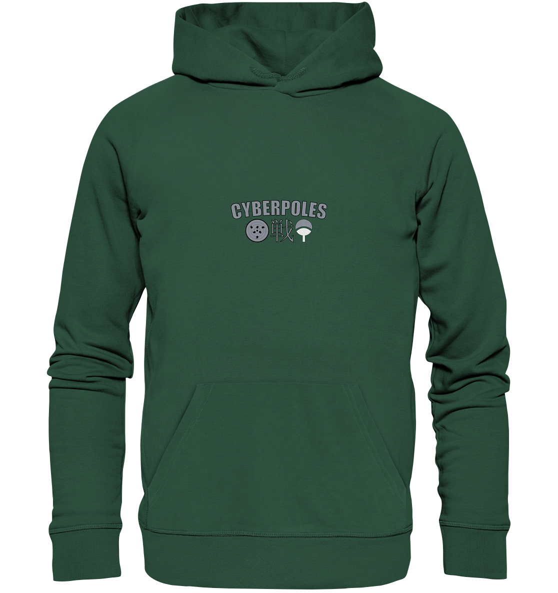 Rinnegan X Cyberpoles - Organic Basic Hoodie